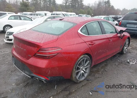 2023 Genesis G70 2.0T Awd z USA, uszkodzony, nr VIN KMTG34TA7PU124434